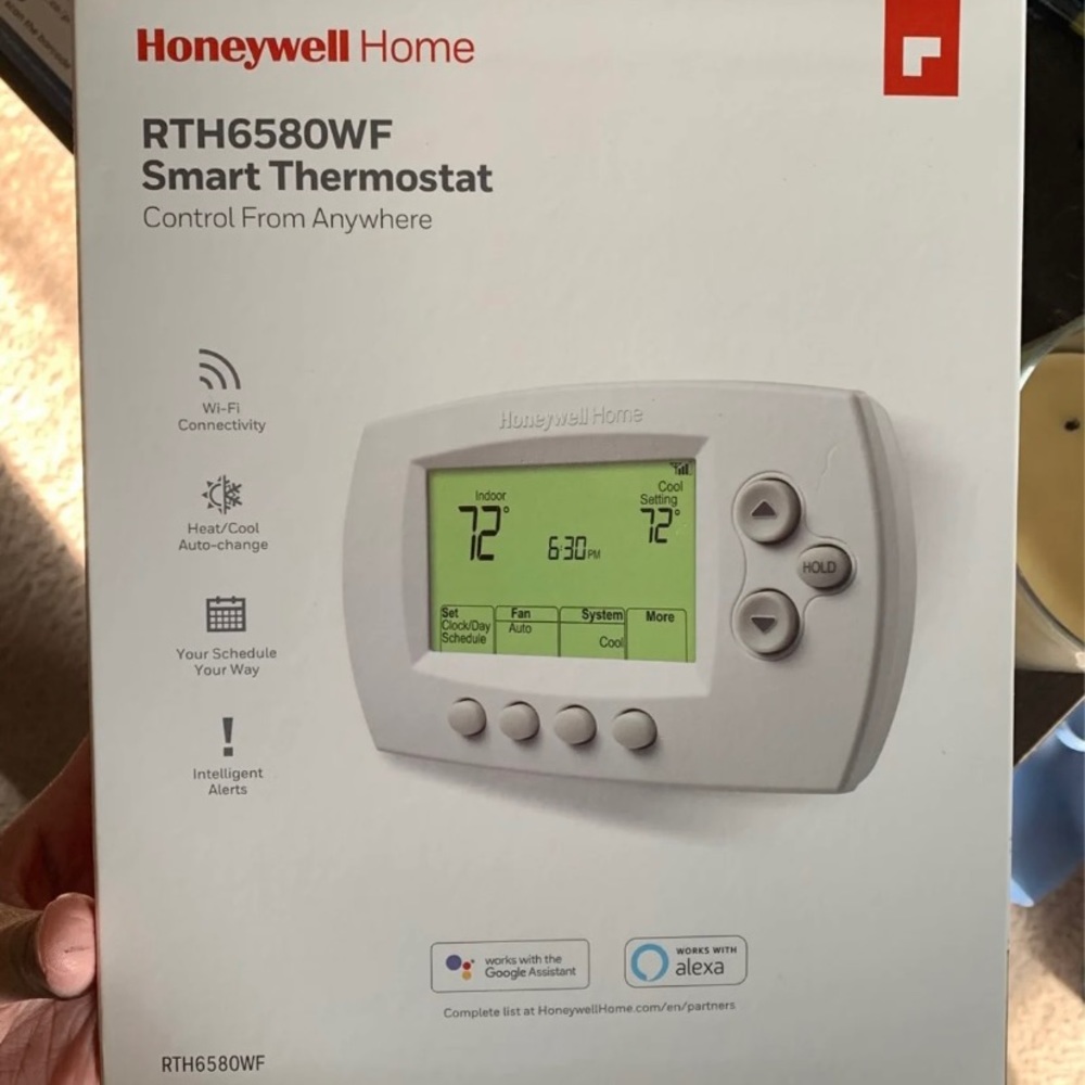 Honeywell Smart Thermostat RTH6580WF